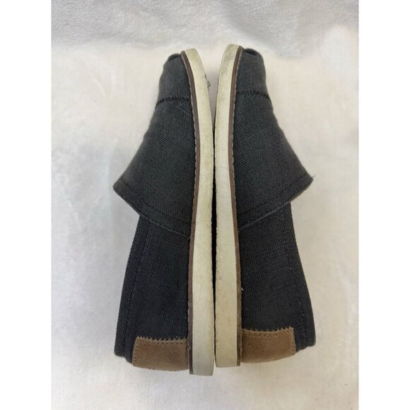 BOBS from SKECHERS Womens Memory Foam Gray Canvas Loafers Shoes Slip On Sz 7.5 - Picture 2 of 10